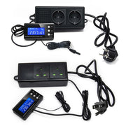 Digital Display Reptile Pet Nest Thermostat High Precision Probe Temperature and Humidity Controller Timer Amphibian Pet
