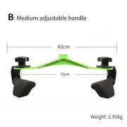 Fitness Lat Pull Down T-Bar Handle， Rowing Rotating V-Bar， Pulley Cable Machine Attachment Handle Grip， Gym Equipment Back Train