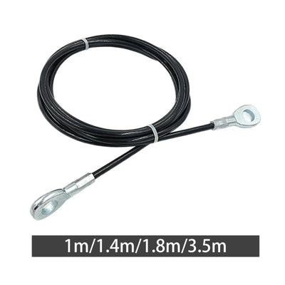 Fitness Extension Cable 5mm Multipurpose Portable Fitness Pulley Cable