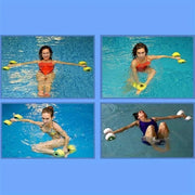 2Pcs Water Dumbbell Water Sports Men's and Women's Fitness Dumbbell Water Fitness Sports, Swimming Fitness Water Sports