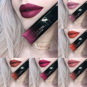 Pudaier Waterproof Lip Gloss Matte Liquid Lipstick Matte Lip Stick Cosmetics Makeup Nude Purple Black Rose Cosmetics