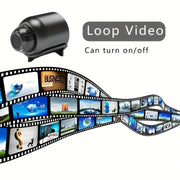 Smart Home Security Camera Small CCTV Night Vision Motion Detection Alarm Monitor Remote Wireless Camcorder Video Surveillance