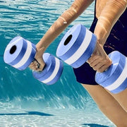 2Pcs Water Dumbbell Water Sports Men's and Women's Fitness Dumbbell Water Fitness Sports, Swimming Fitness Water Sports