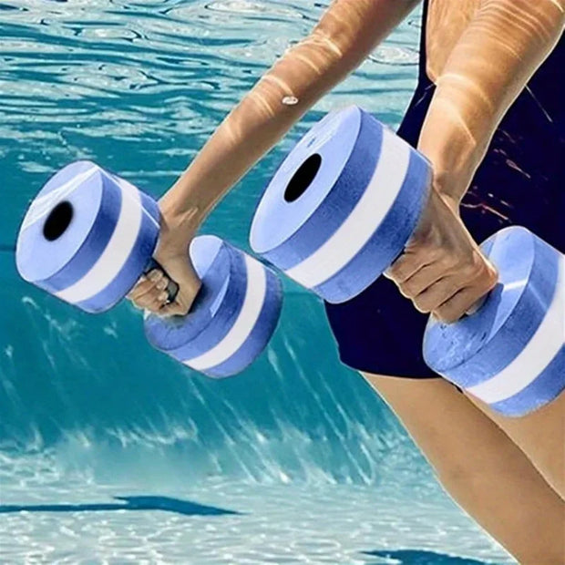 2Pcs Water Dumbbell Water Sports Men's and Women's Fitness Dumbbell Water Fitness Sports, Swimming Fitness Water Sports