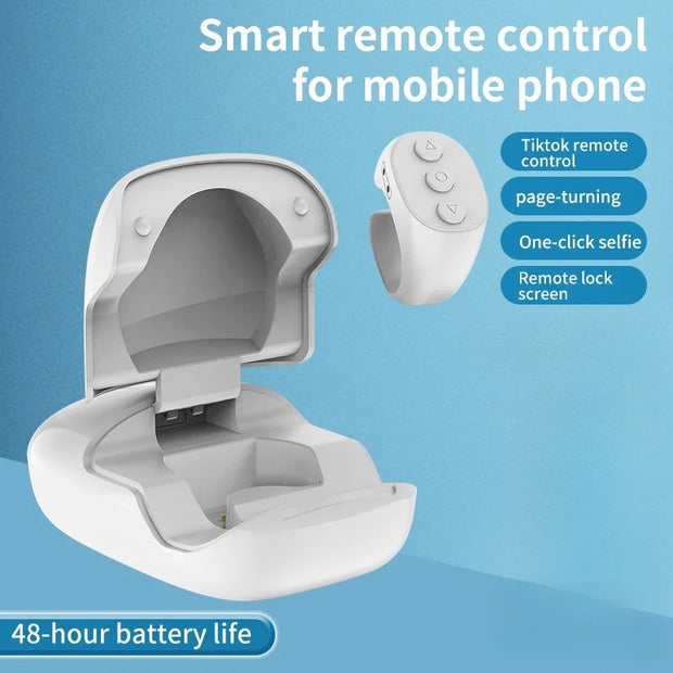 Smart Browsing Device Video Controller for Mobile Phone 5.3 Wireless Ring Remote Automatic Browsing Turner Page Controller