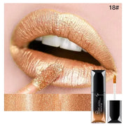 Pudaier Waterproof Lip Gloss Matte Liquid Lipstick Matte Lip Stick Cosmetics Makeup Nude Purple Black Rose Cosmetics